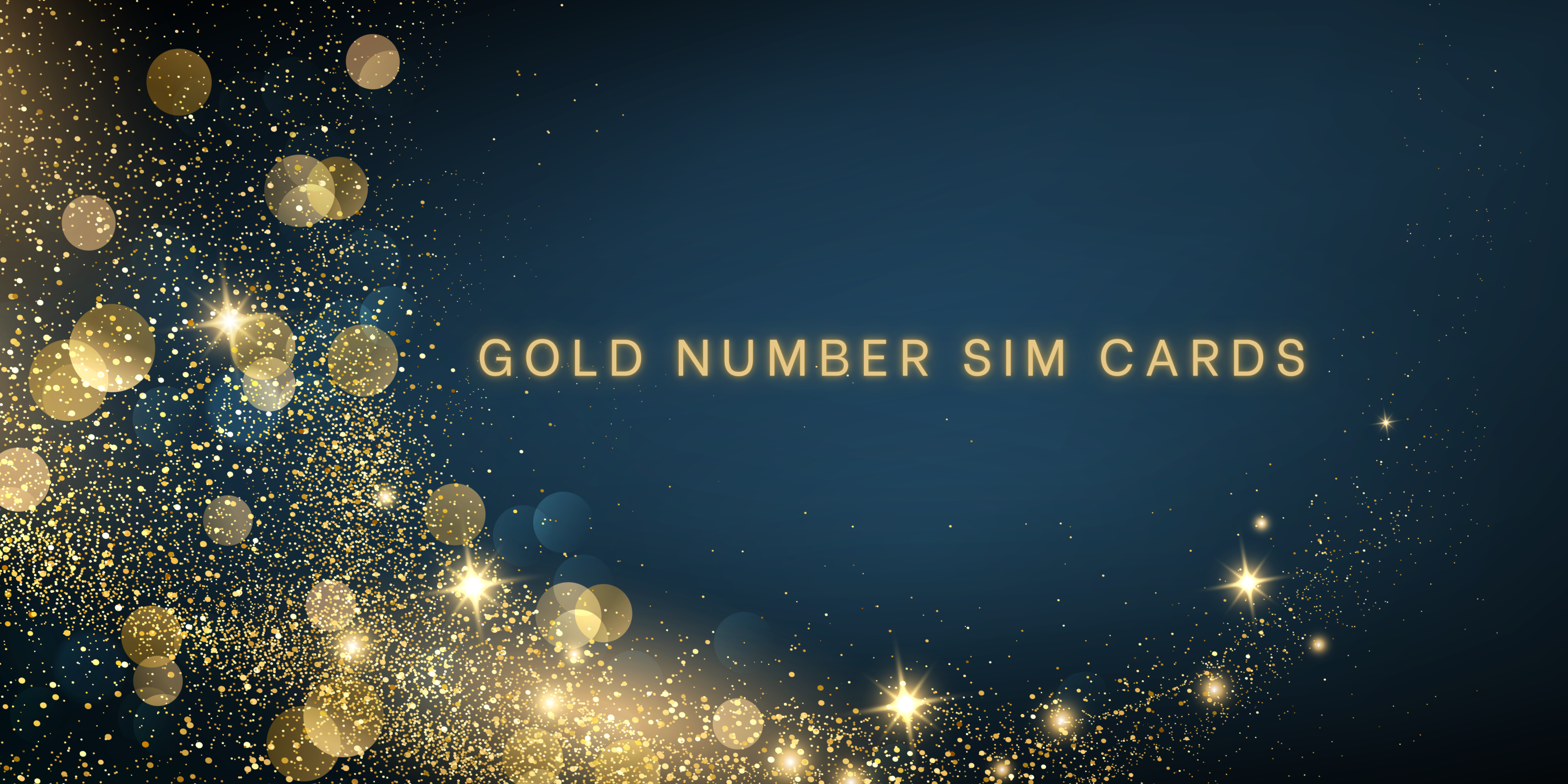 50% OFF Gold Number Sim cards at 1stmobile.uk