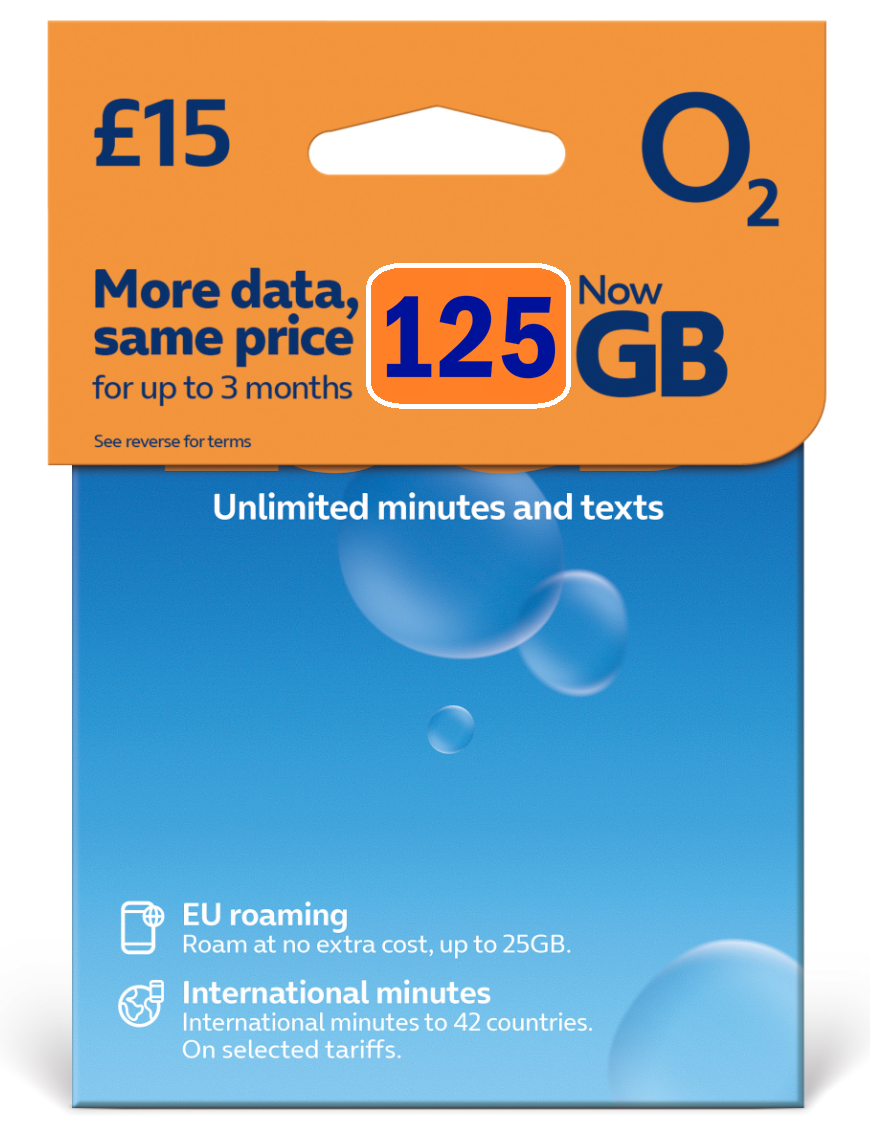 FREE O2 Big Bundle Pay As You Go Sim Cards, NOW WITH UP TO 5X DATA