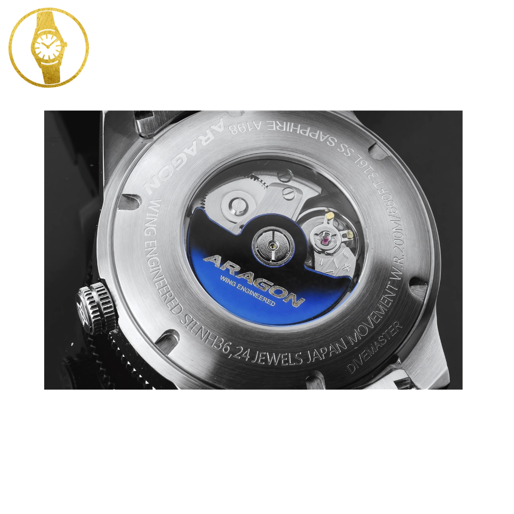 ARAGON Divemaster 42 Automatic watch - 1stMobile.UK