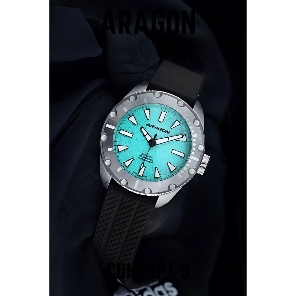ARAGON Concept S Large format automatic watch - EXTRA £30 OFF THIS WEEK ONLY - 1stMobile.UK