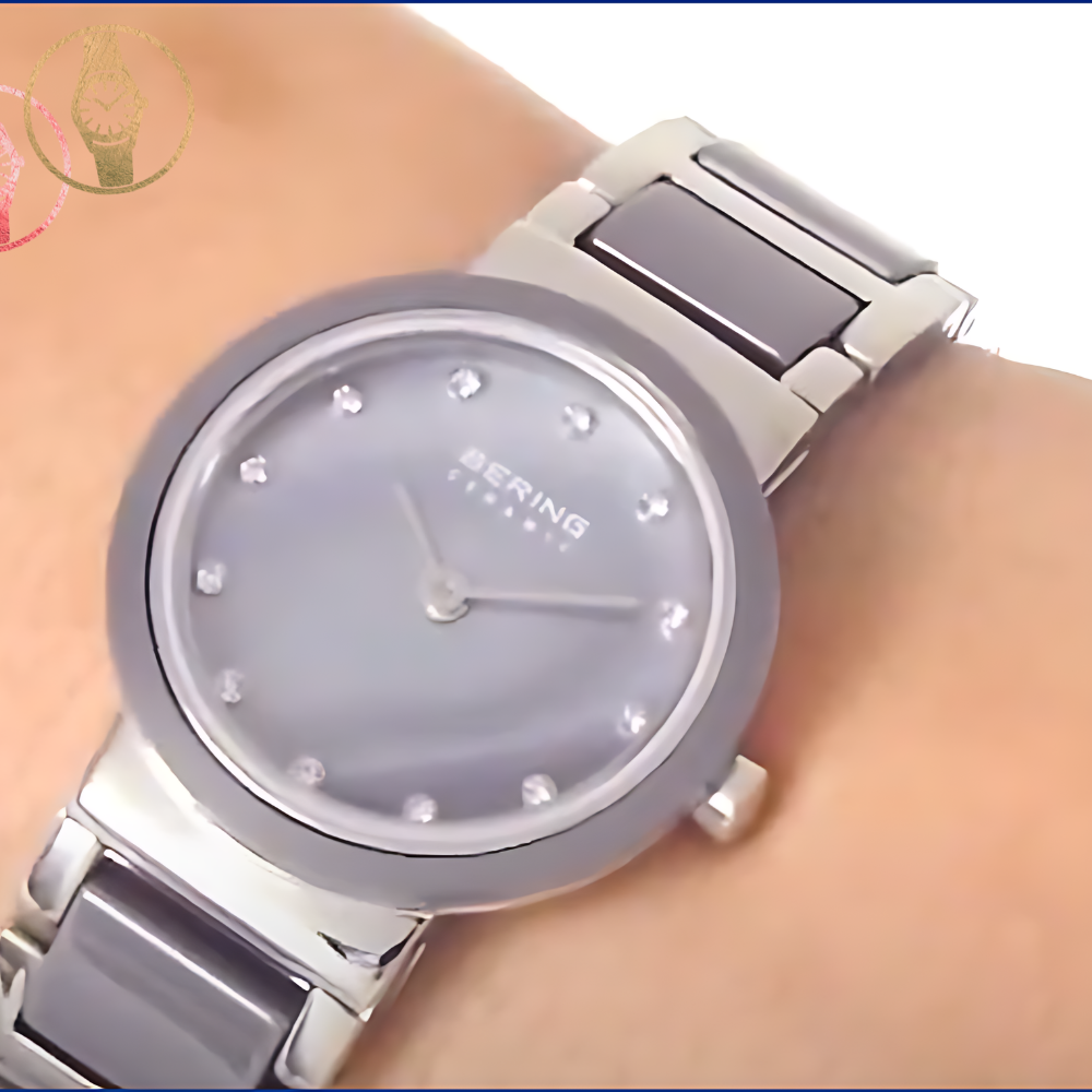 BERING Ceramic Mother of Pearl Ladies Watch - 1stMobile.UK