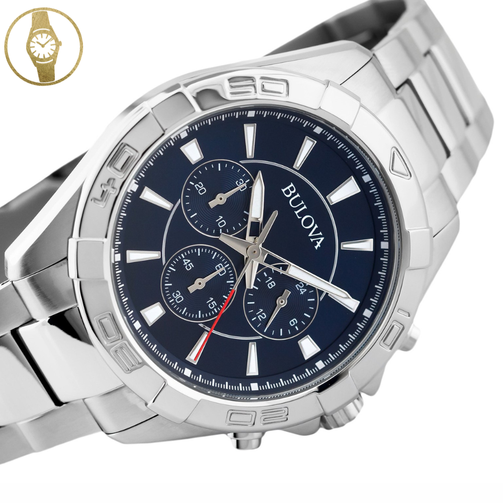 BULOVA Sports Chronograph with rotating bezel - 1stMobile.UK