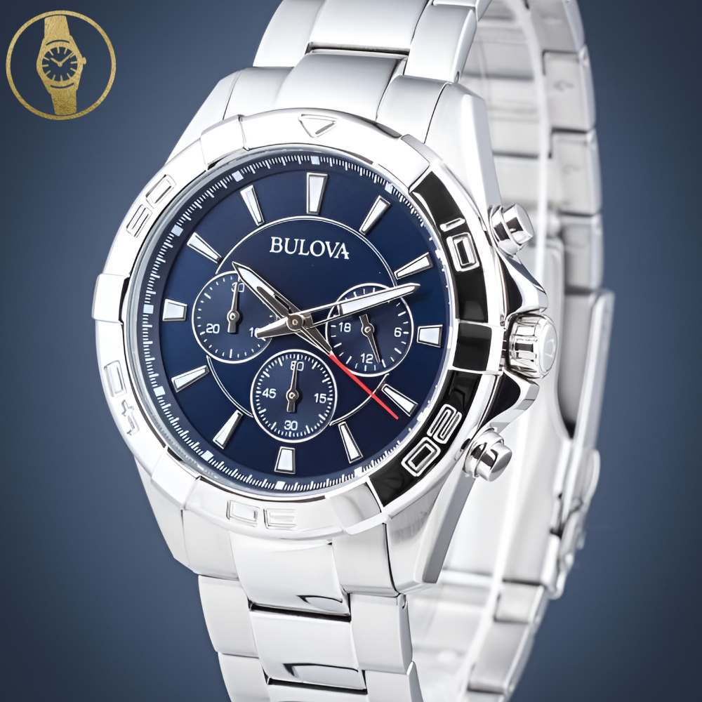 BULOVA Sports Chronograph with rotating bezel - 1stMobile.UK