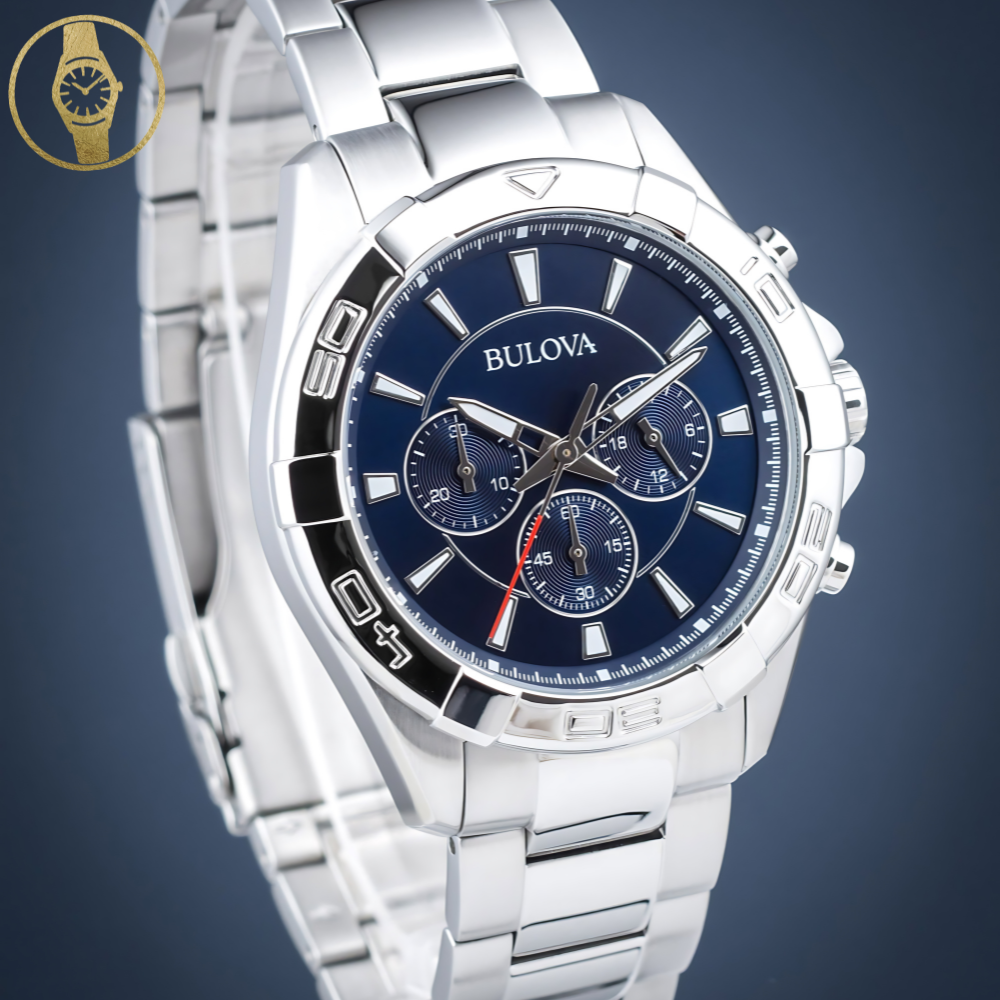 BULOVA Sports Chronograph with rotating bezel - 1stMobile.UK