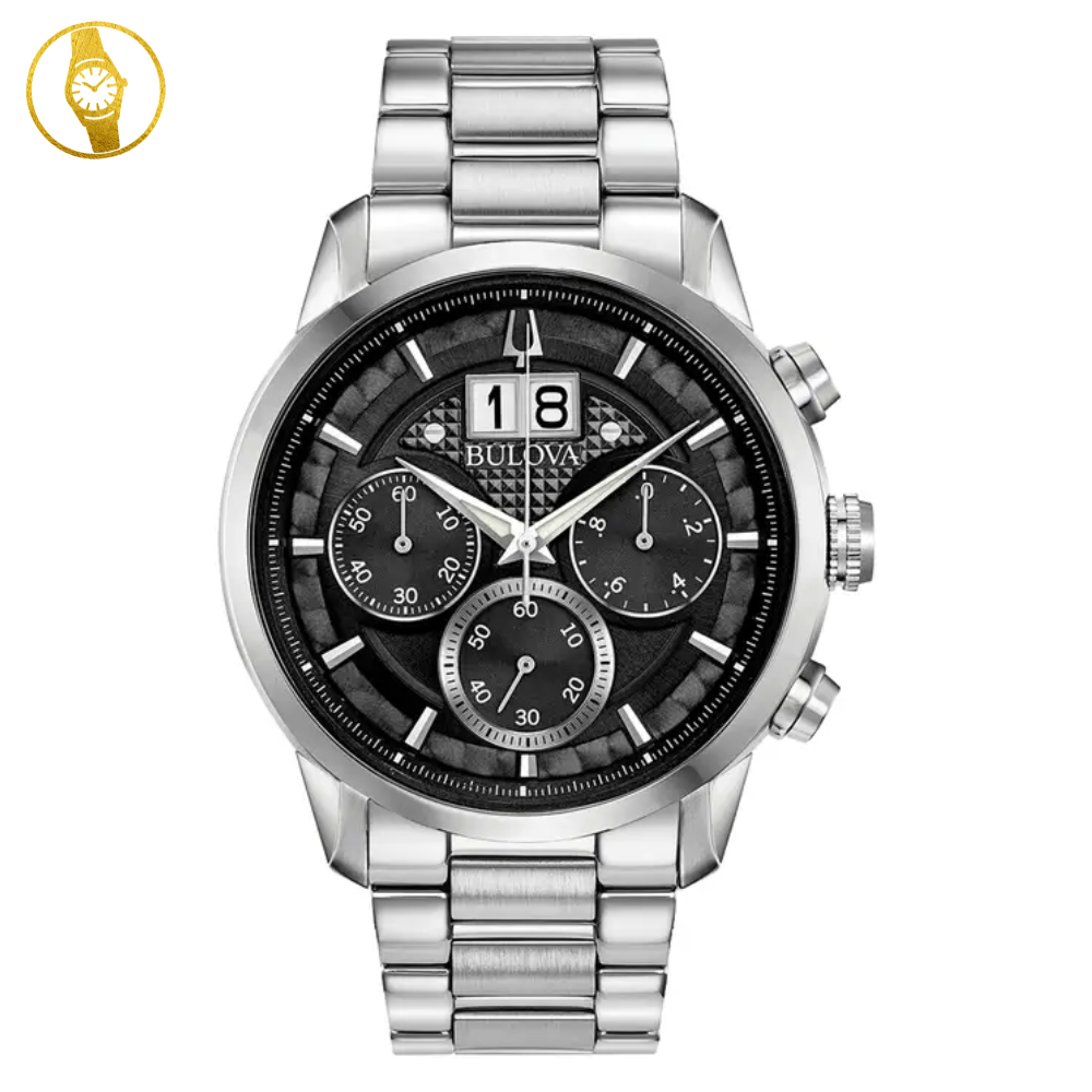 BULOVA "Sutton" Big Date Sports Chronograph - 1stMobile.UK