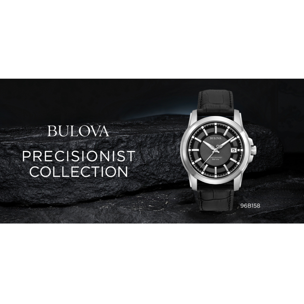 BULOVA Precisionist High Accuracy Quartz Watch 96B158 - 1stMobile.UK