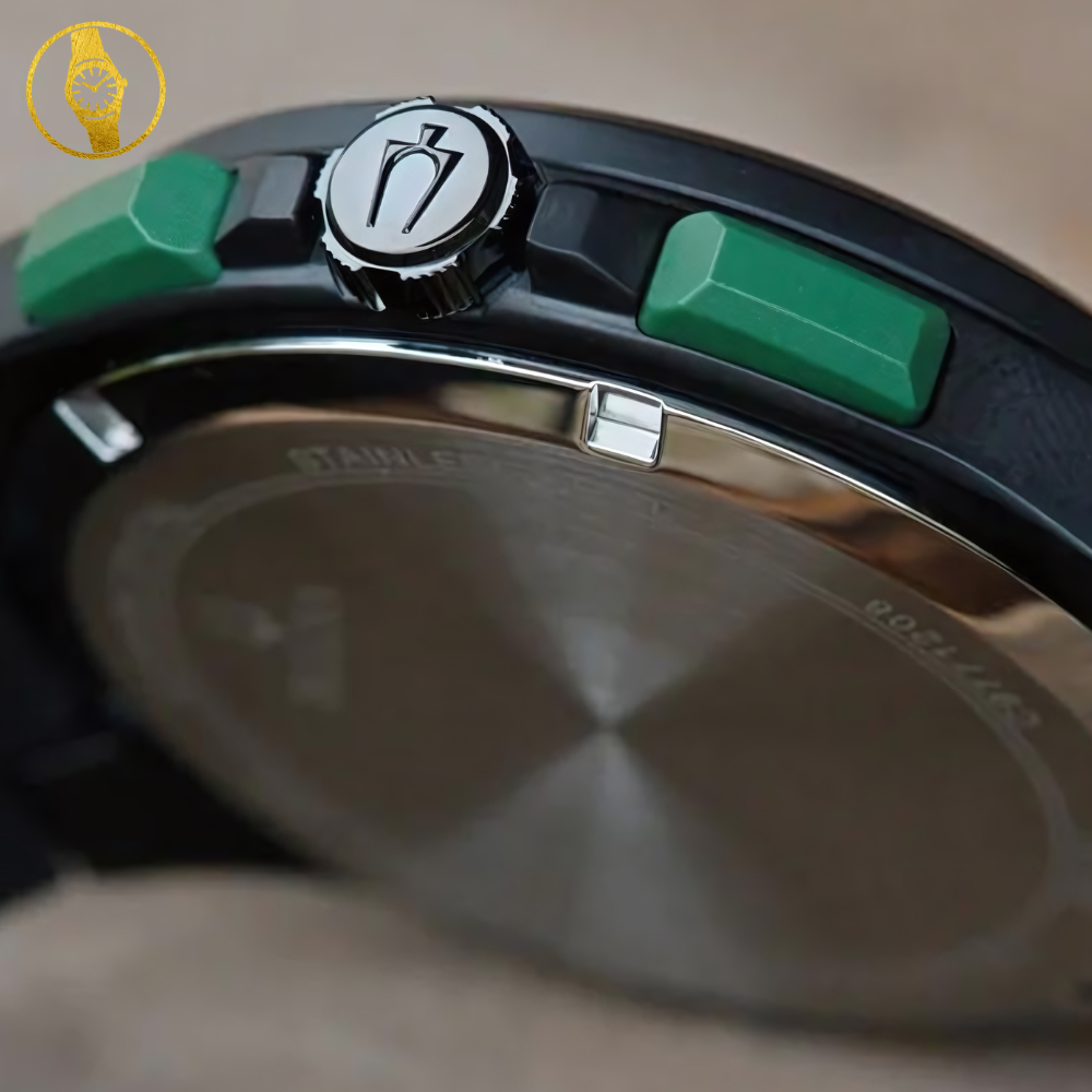 BULOVA Maquina grey/green Sports Chronograph - 1stMobile.UK