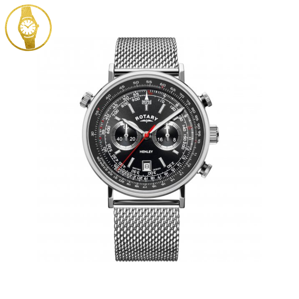 ROTARY Henley Pilot Sports Chronograph - 1stMobile.UK