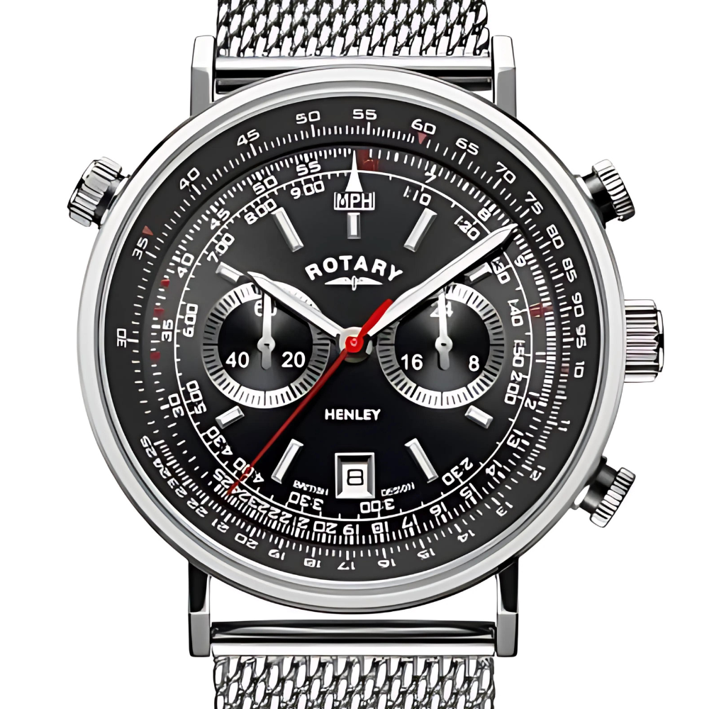 ROTARY Henley Pilot Sports Chronograph - 1stMobile.UK