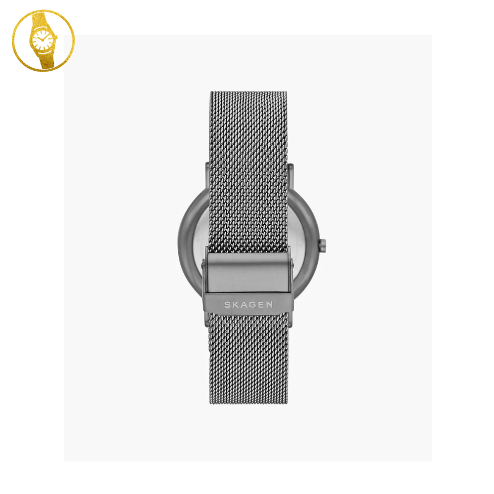 SKAGEN Signatur Mens Anthracite Grey Minimalist Style watch - 1stMobile.UK