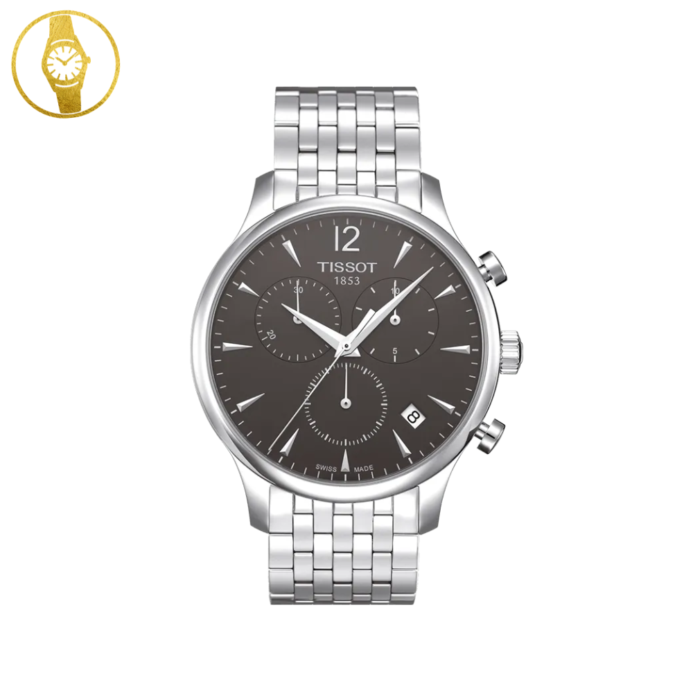 TISSOT T-Classic Tradition Anthracite mens watch - 1stMobile.UK