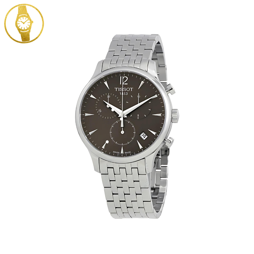 TISSOT T-Classic Tradition Anthracite mens watch - 1stMobile.UK