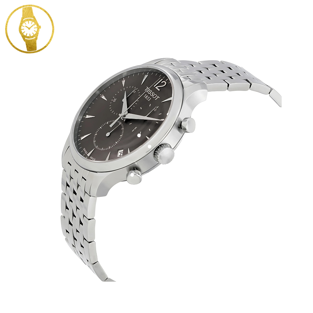 TISSOT T-Classic Tradition Anthracite mens watch - 1stMobile.UK