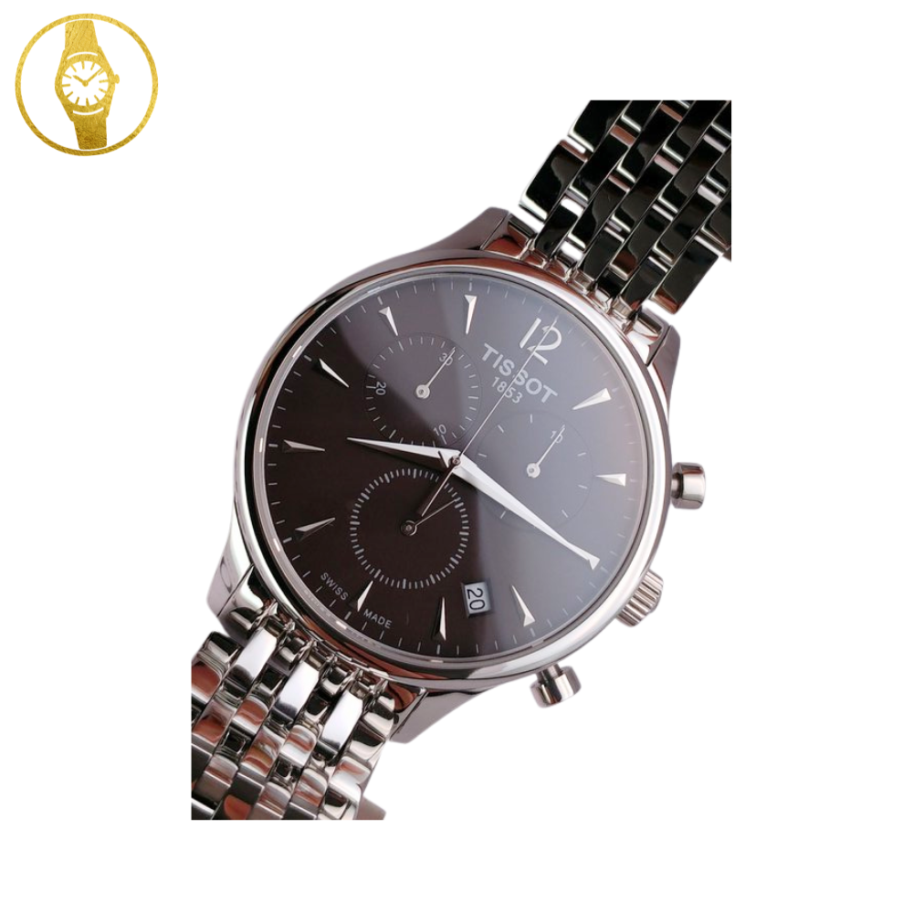 TISSOT T-Classic Tradition Anthracite mens watch - 1stMobile.UK