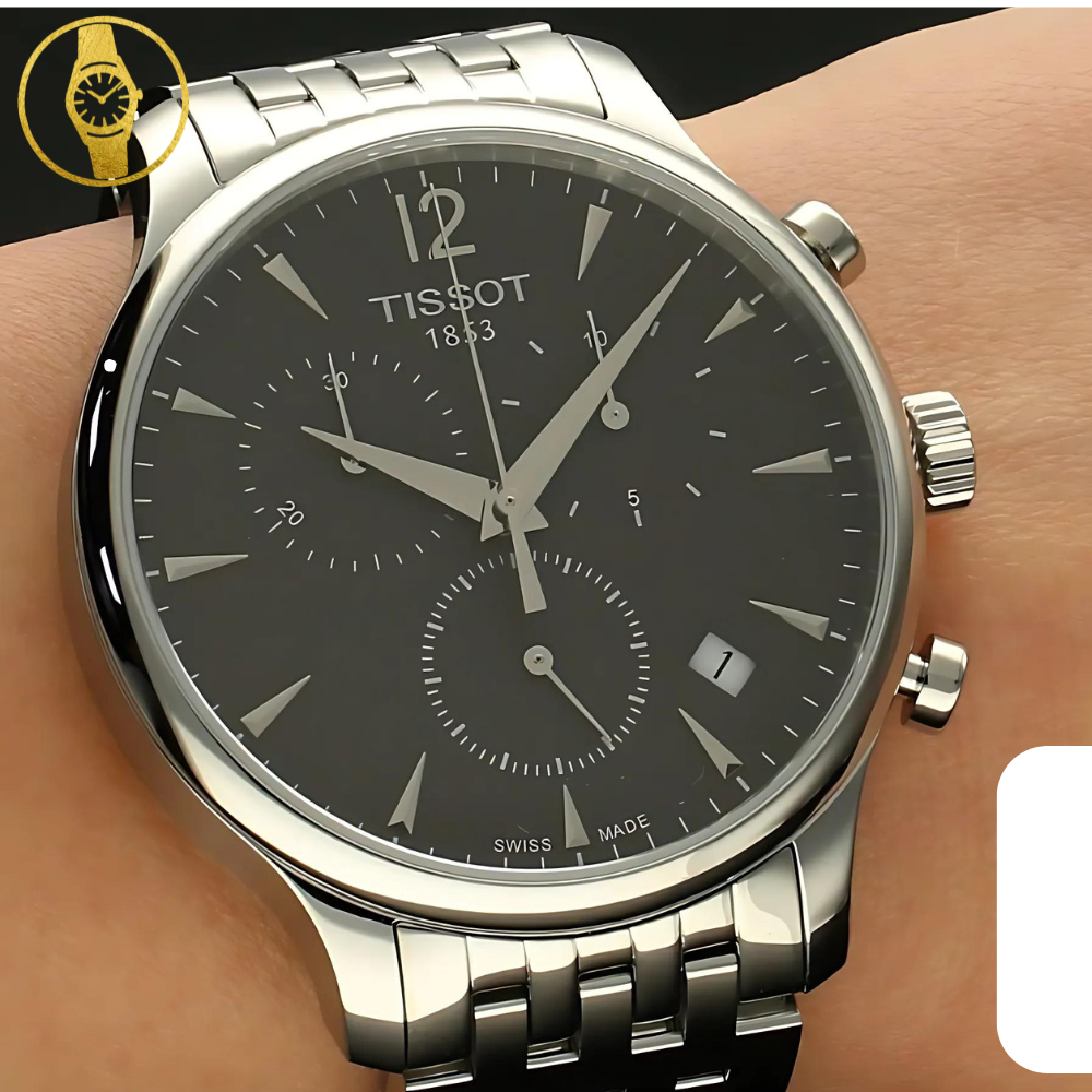 TISSOT T-Classic Tradition Anthracite mens watch - 1stMobile.UK