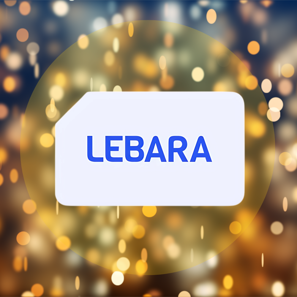 Lebara UK & International Pay As You Go sim cards - CHOOSE YOUR OWN GOLD NUMBER - List L4