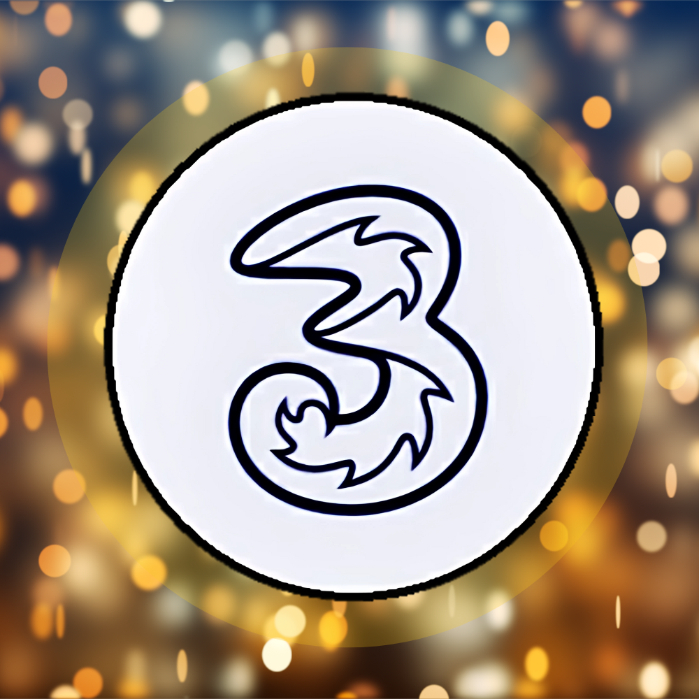 Three (3) Network Pay As You Go sim cards - CHOOSE YOUR OWN GOLD NUMBER - List T1