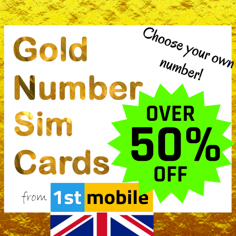 CHOOSE YOUR OWN UK GOLD NUMBER. OVER 50% OFF. PREMIUM List A1