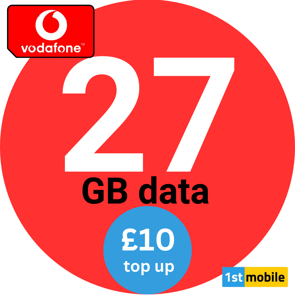Vodafone Pay As You Go sim cards - CHOOSE YOUR OWN GOLD NUMBER - List V6