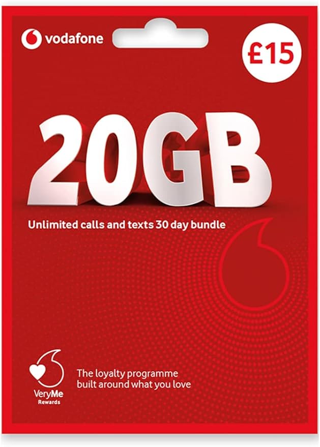 Vodafone Pay As You Go sim cards - CHOOSE YOUR OWN GOLD NUMBER - List V5