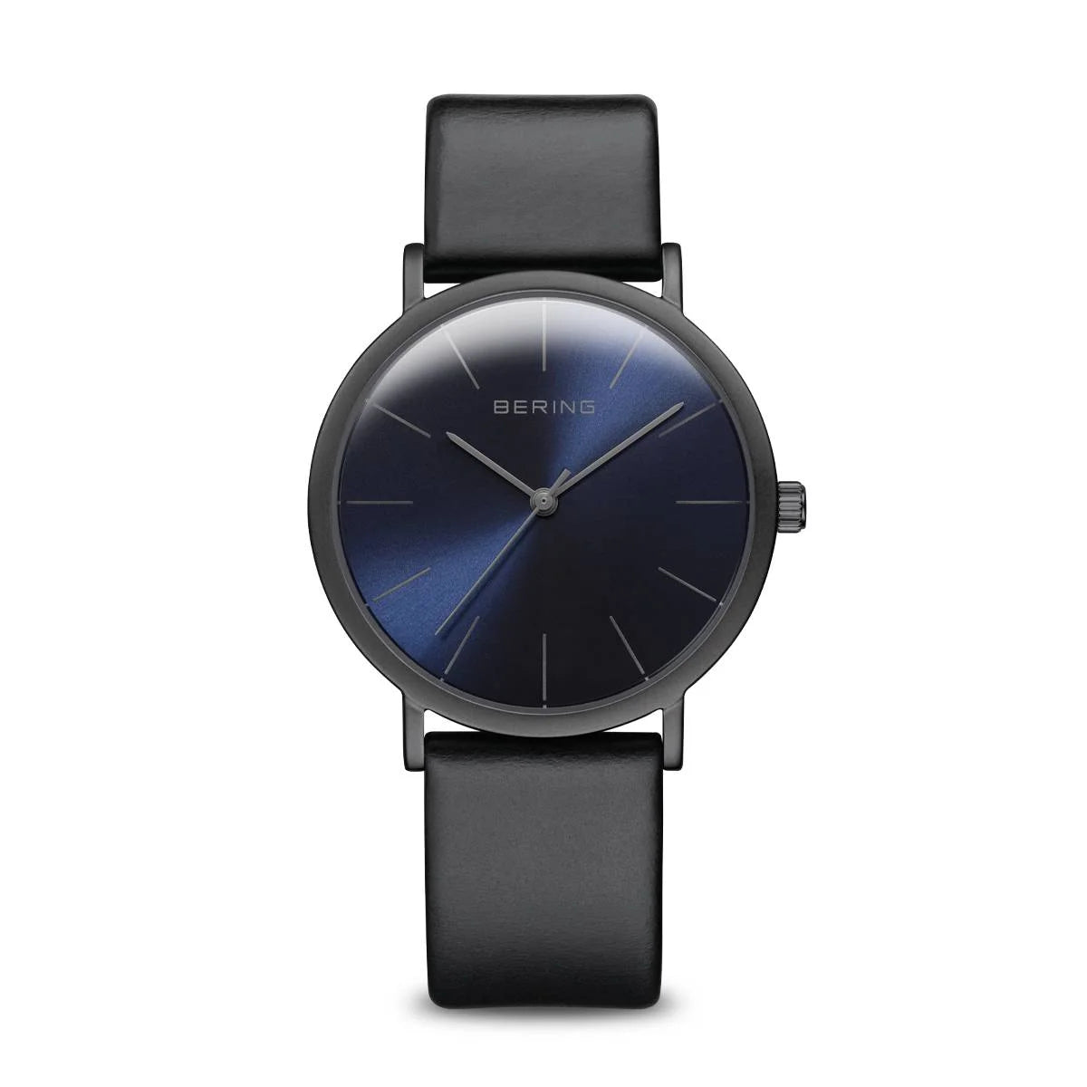 BERING Classic "Mat Black" Minimalist Design Watch - 1stMobile.UK