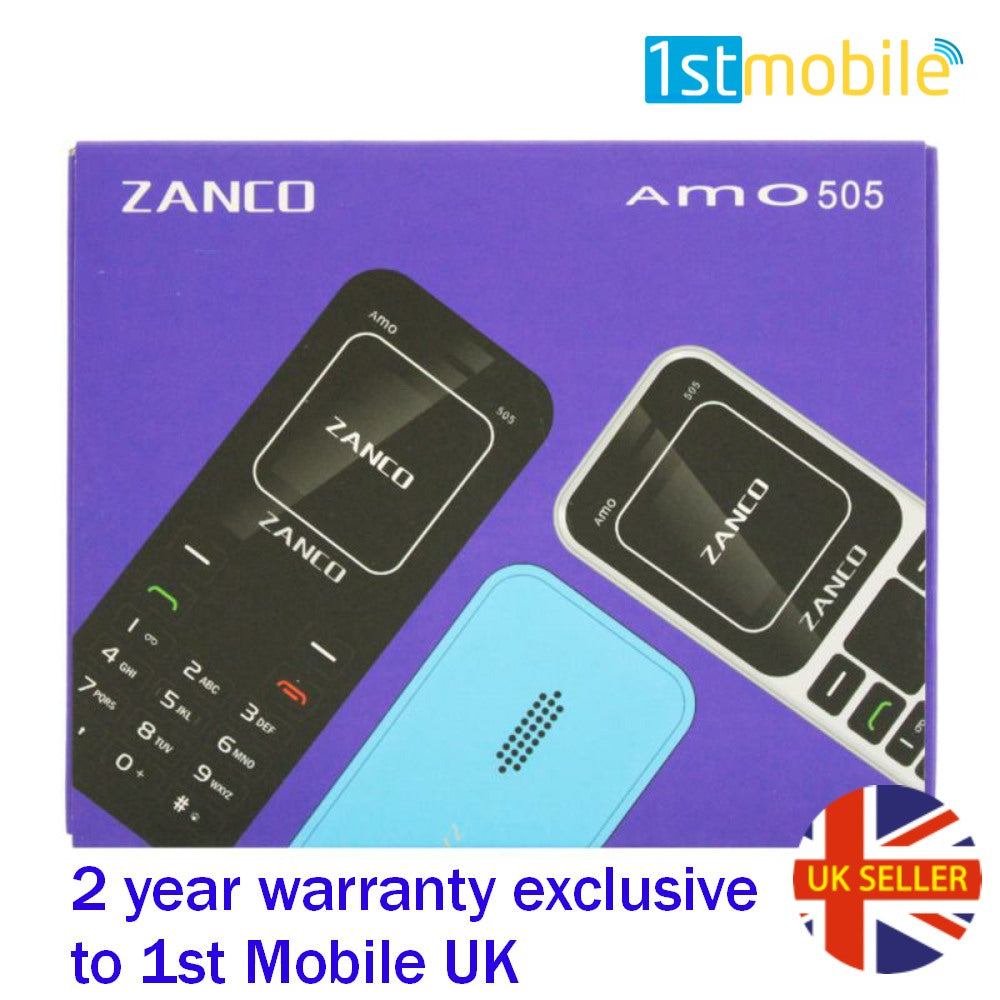 ZANCO AMO505 Compact Dual Sim Feature Phone - Mono screen