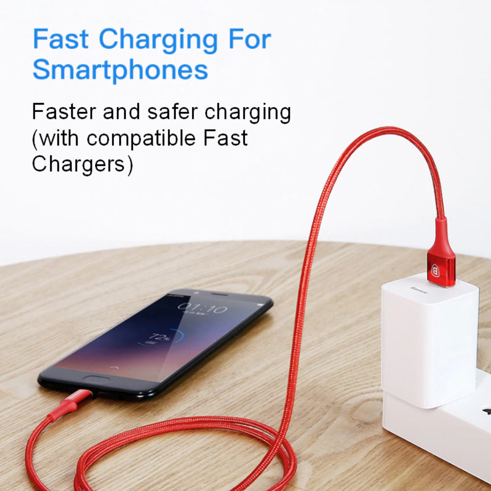 Strong Reversible microUSB cable for smartphones - 1stMobile.UK