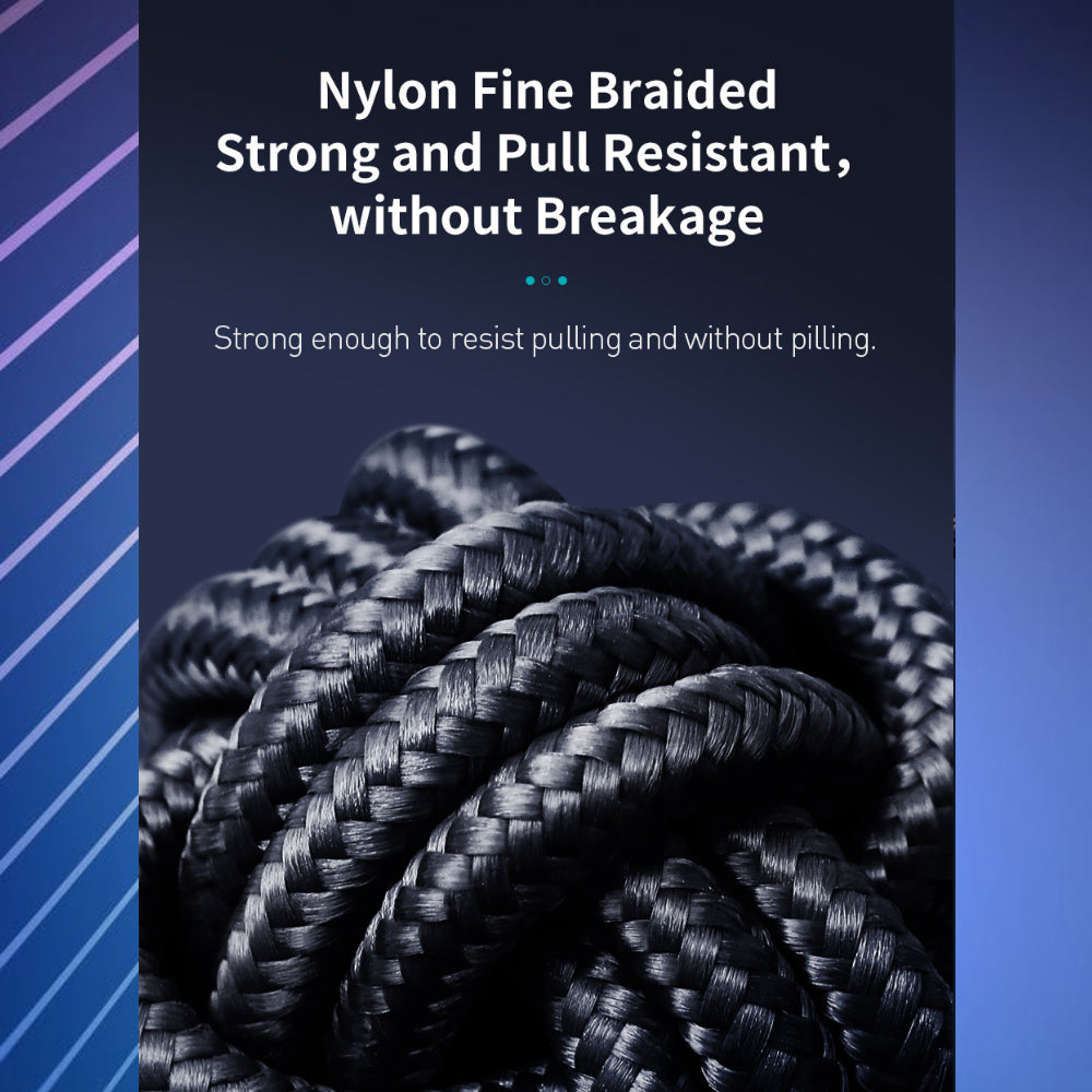 Tough 40w Fast Charge Compatible USB-C Cable with Colour Changing LED & 90 degree plug - 1stMobile.UK