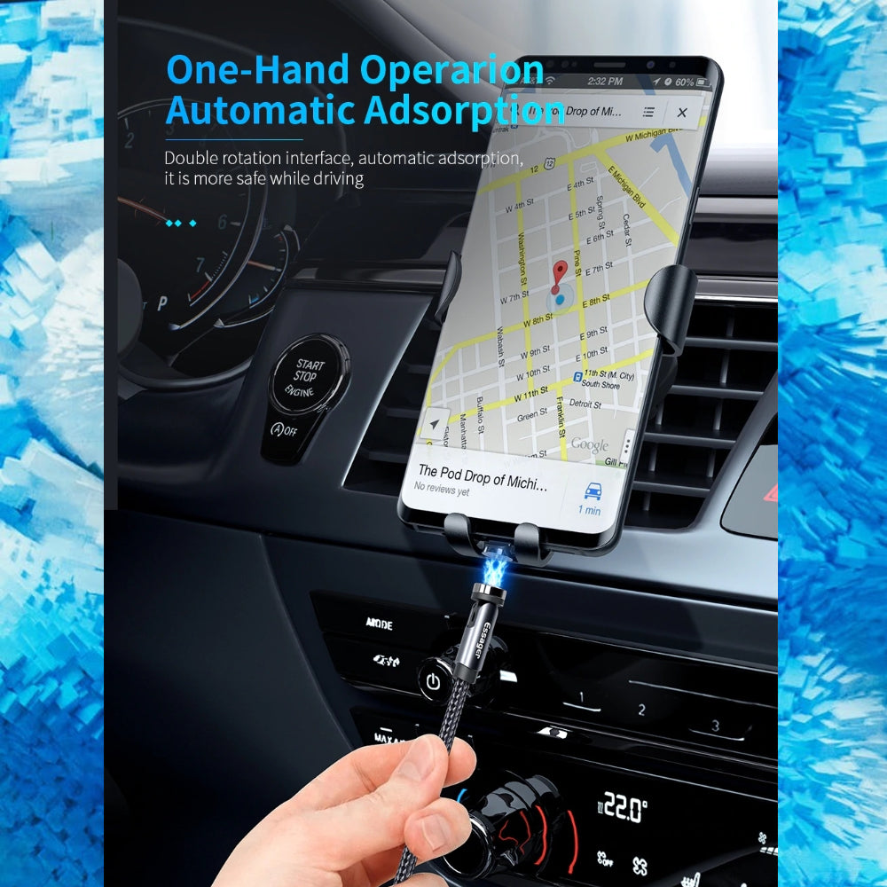 USB strong cable with detachable and interchangeable 180 degree adjustable plug tips - 1stMobile.UK