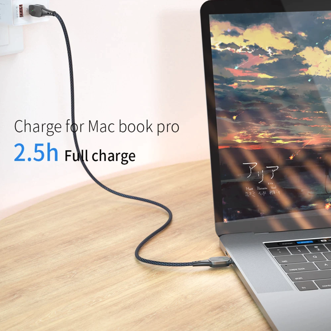 USB Type C to Type C extra strong cable for fast charging up to 60w. 1 or 2 metre - 1stMobile.UK