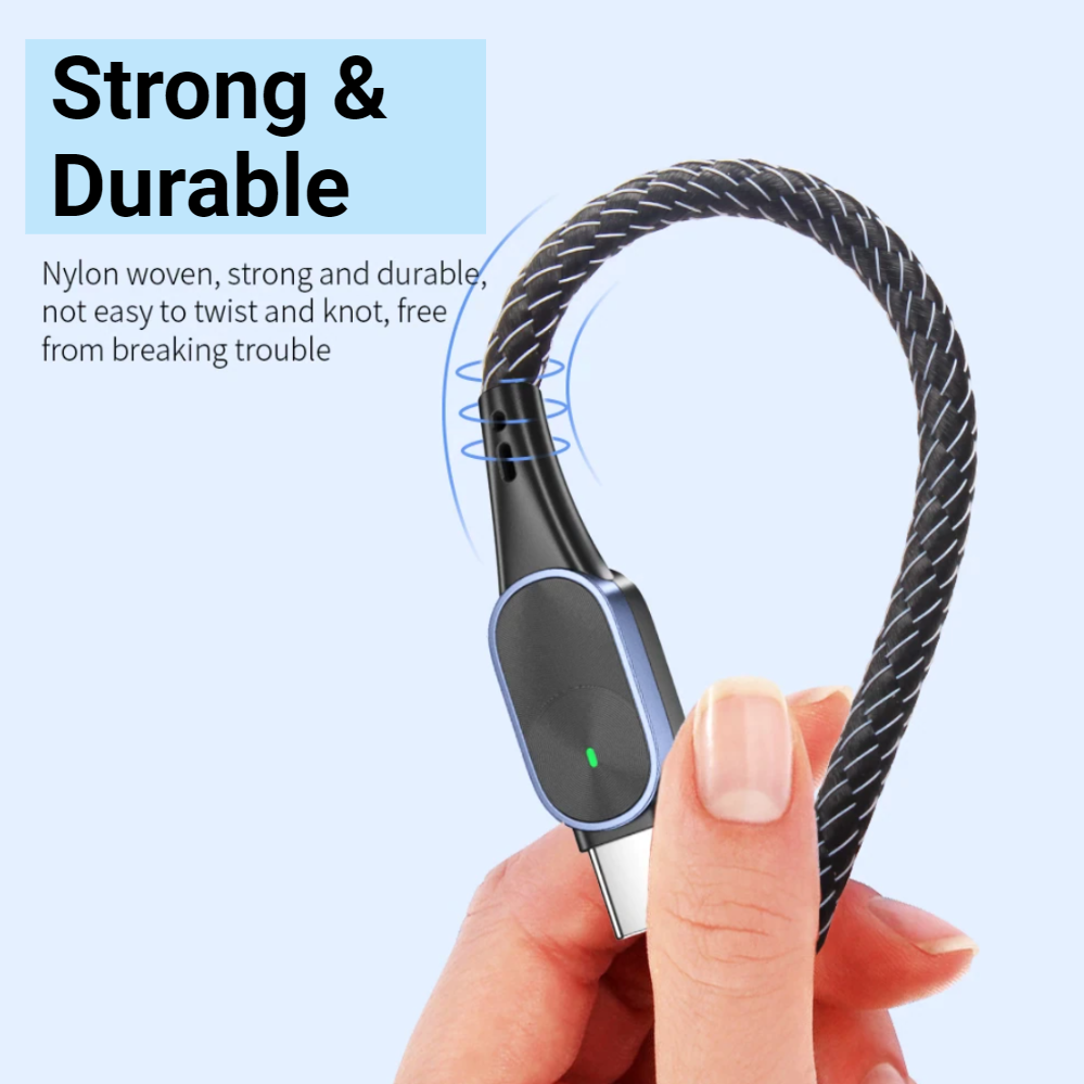 USB Type C to Type C extra strong cable for fast charging up to 60w. 1 or 2 metre - 1stMobile.UK