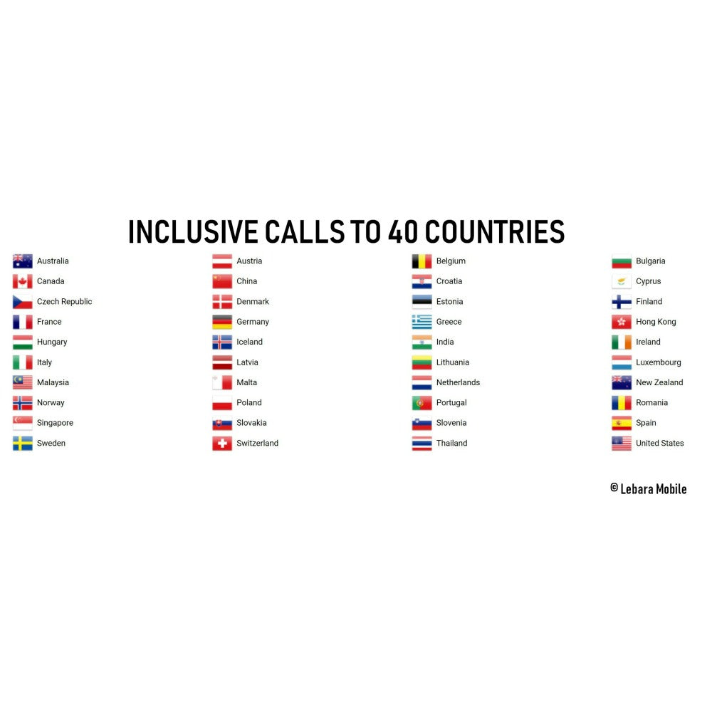 Lebara UK & International Pay As You Go sim cards - CHOOSE YOUR OWN GOLD NUMBER - List L2 - 1stMobile.UK