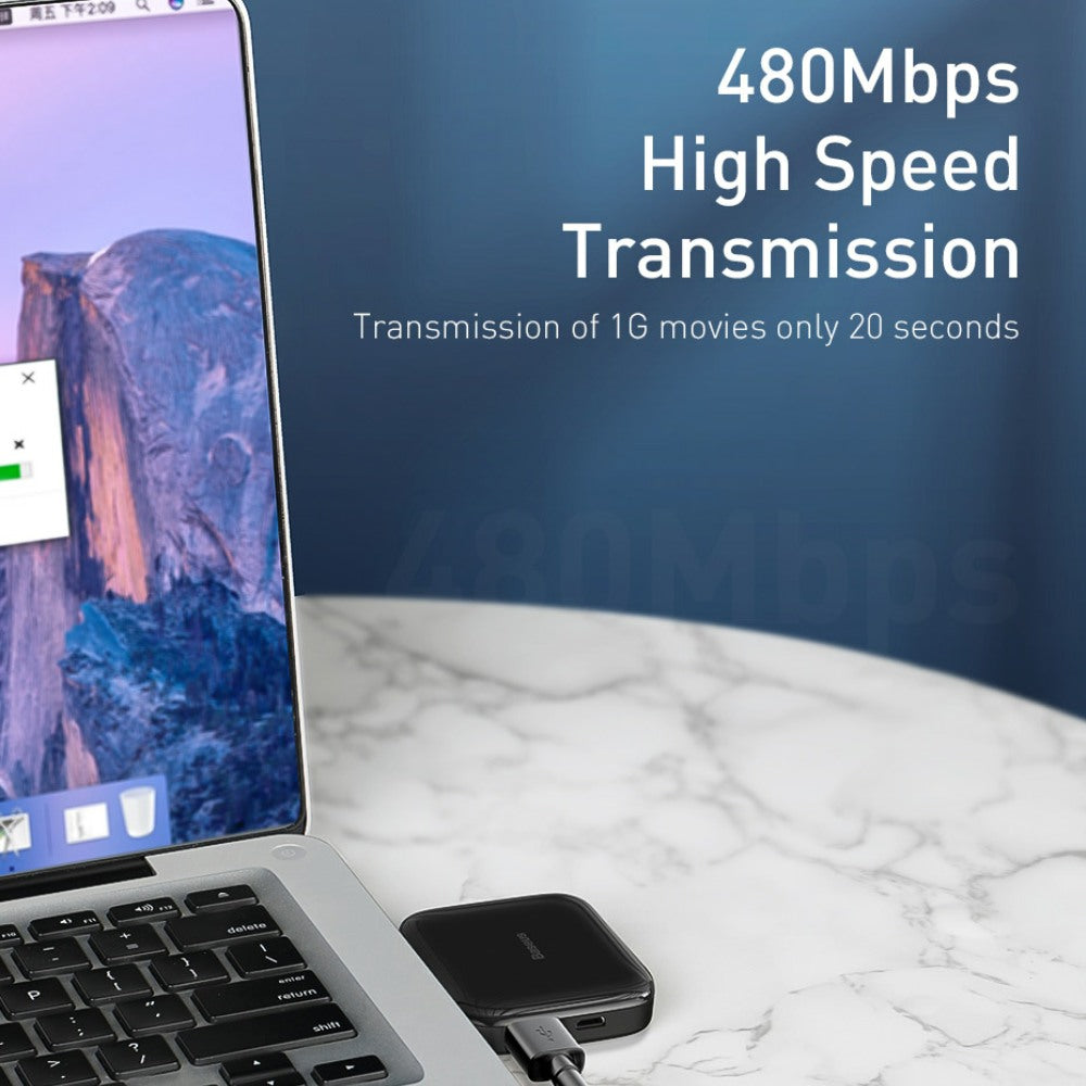 Portable 4 Port USB Hub with MicroUSB Powered Port - 1stMobile.UK