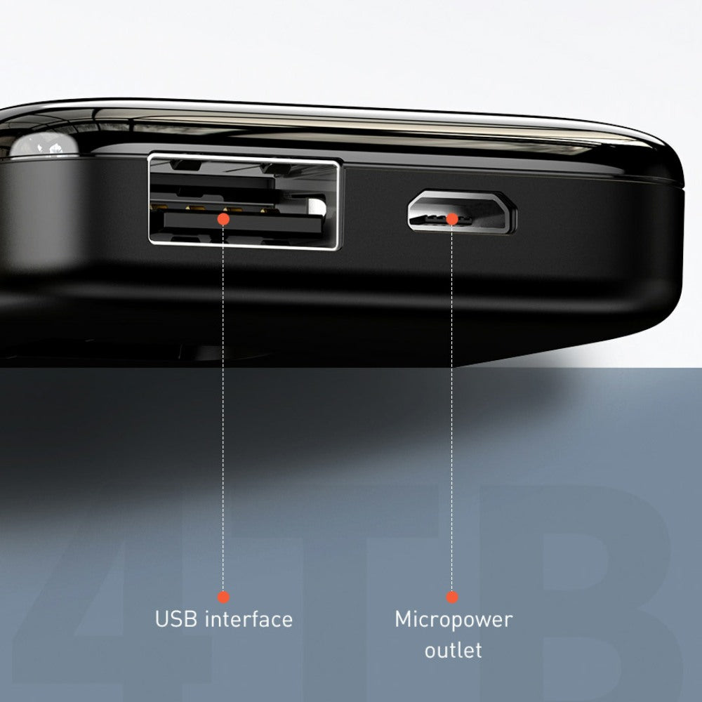 Portable 4 Port USB Hub with MicroUSB Powered Port - 1stMobile.UK