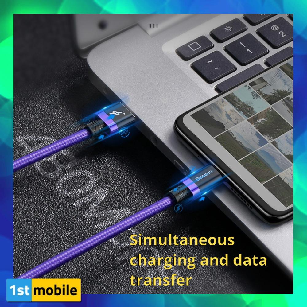 Premium Tough Braided USB-C Cable, 40W USB-C. 1 or 2 metres - 1stMobile.UK