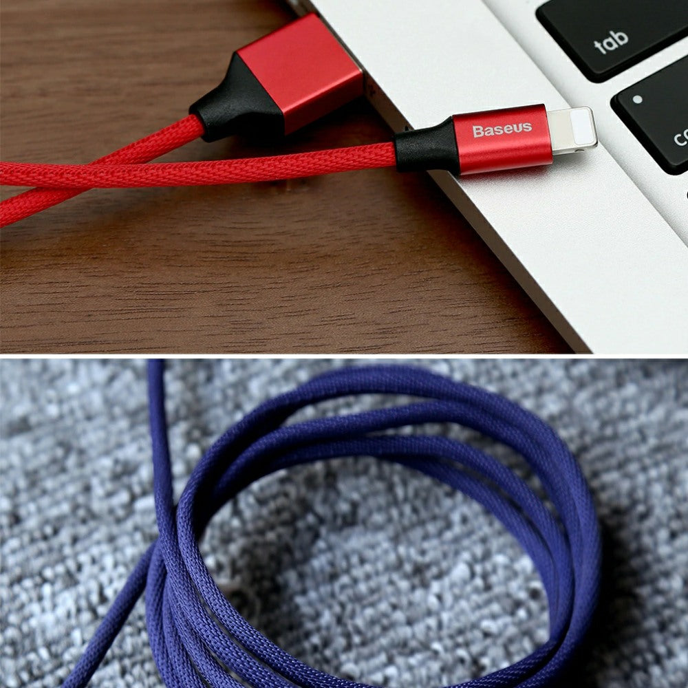 Premium Extra Strength USB Cable for iPhone/iPad, 2 lengths available - 1stMobile.UK