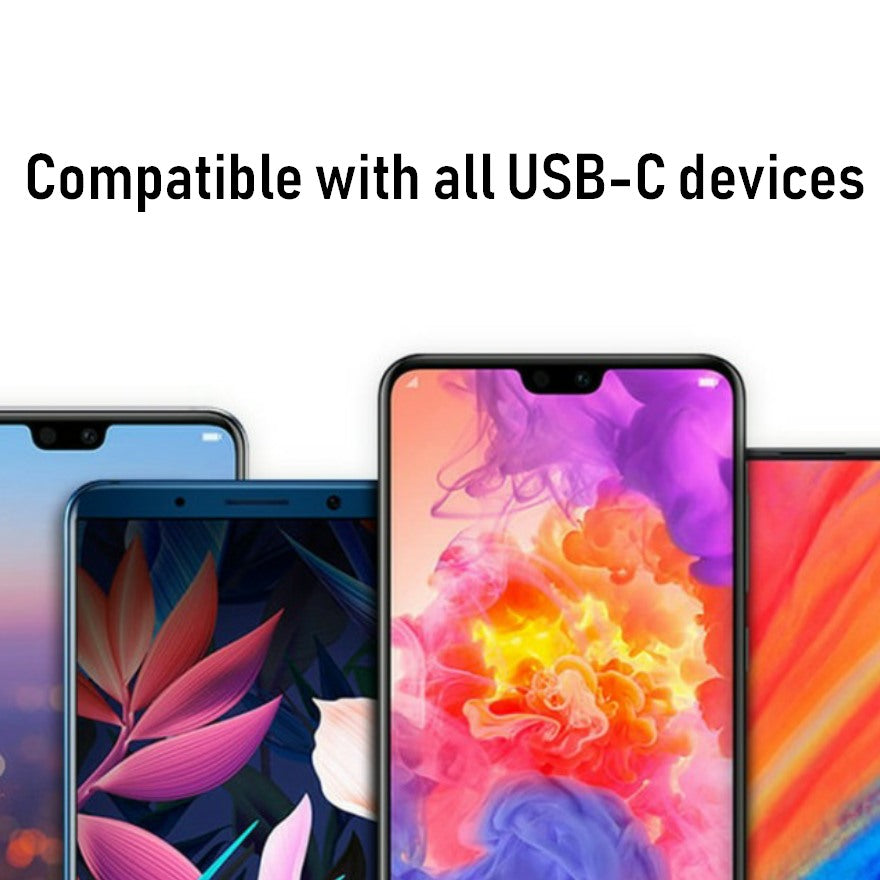 ESSAGER Premium 2 metre USB-C LED Cable - 1stMobile.UK