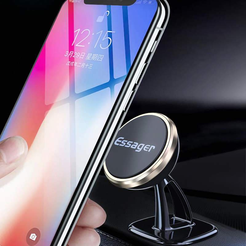 ESSAGER Magnetic Car Phone Holder - Round version