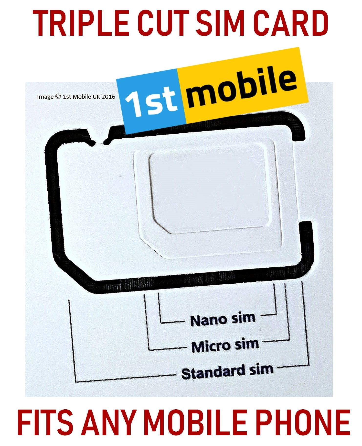 Lebara UK & International Pay As You Go sim cards - CHOOSE YOUR OWN GOLD NUMBER - List L2 - 1stMobile.UK