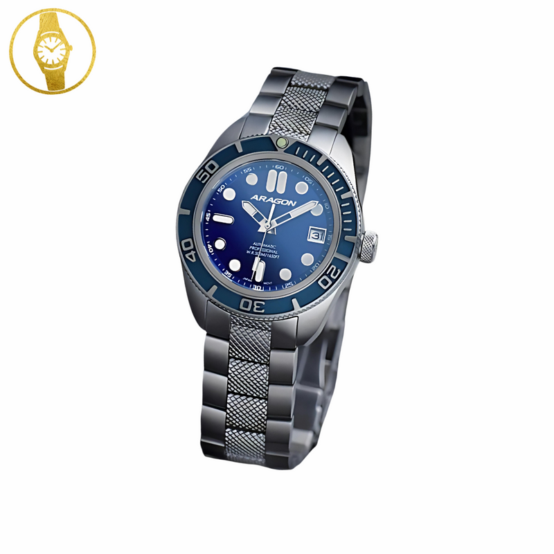 ARAGON DF40 Rugged Sports Diver Automatic Watch 50ATM