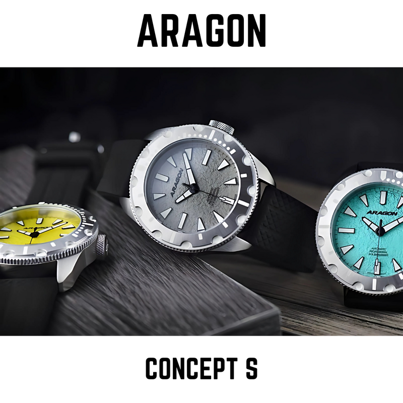 ARAGON Concept S Large format automatic watch