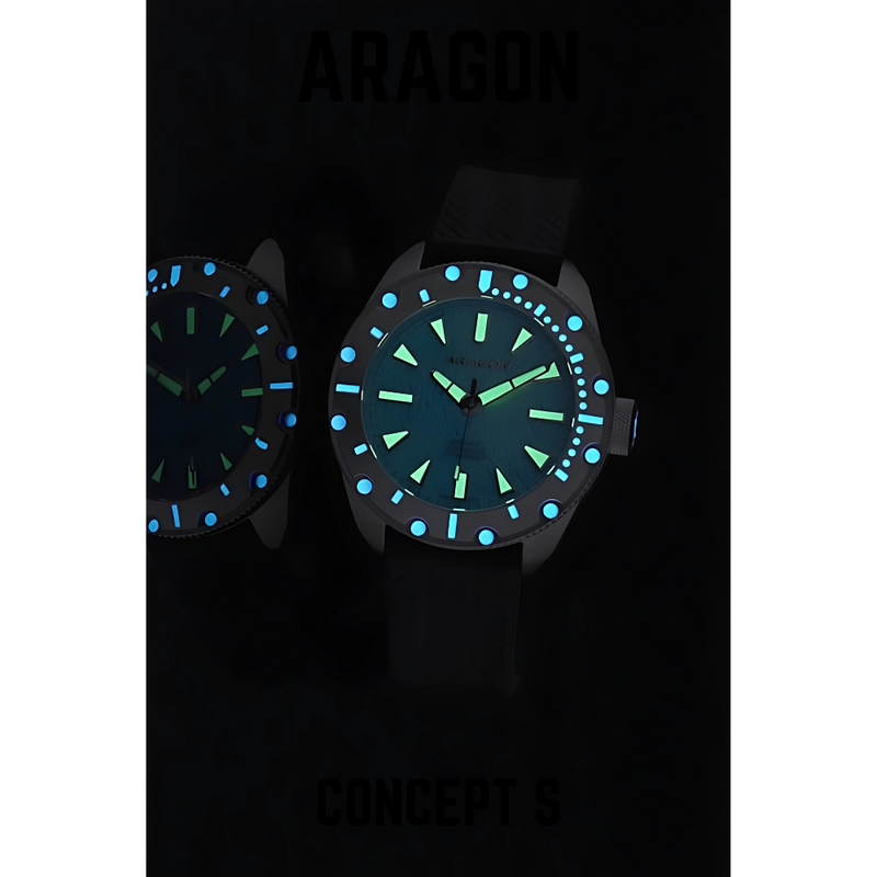 ARAGON Concept S Large format automatic watch