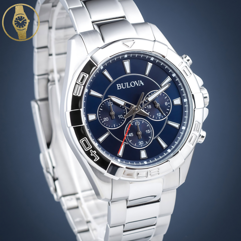 BULOVA Sports Chronograph with rotating bezel