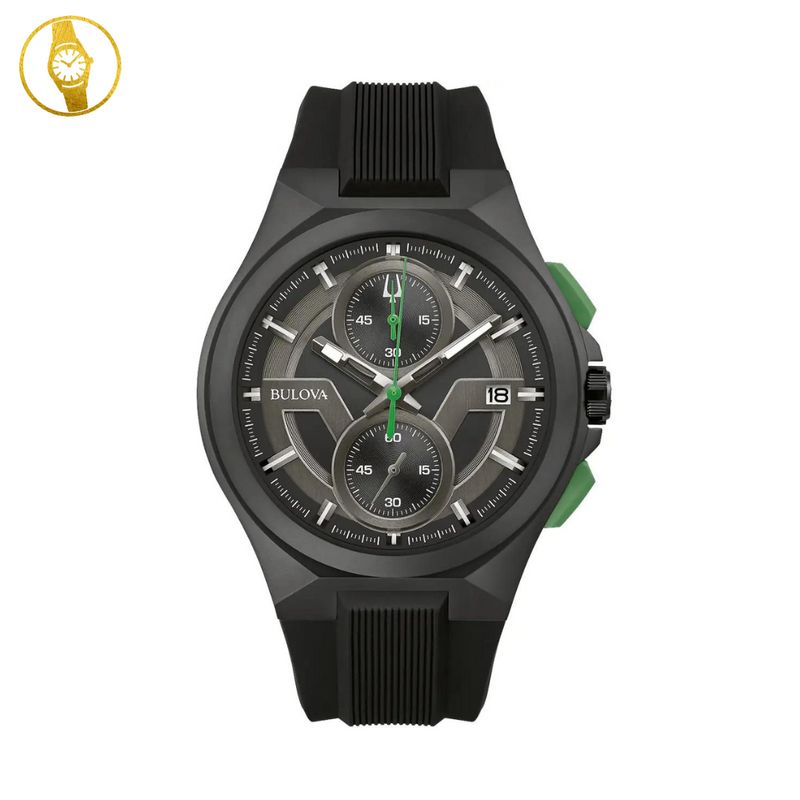 BULOVA Maquina grey/green Sports Chronograph