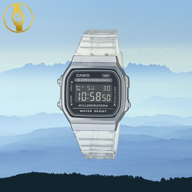 CASIO A168 Classic Vintage Style Digital Watch