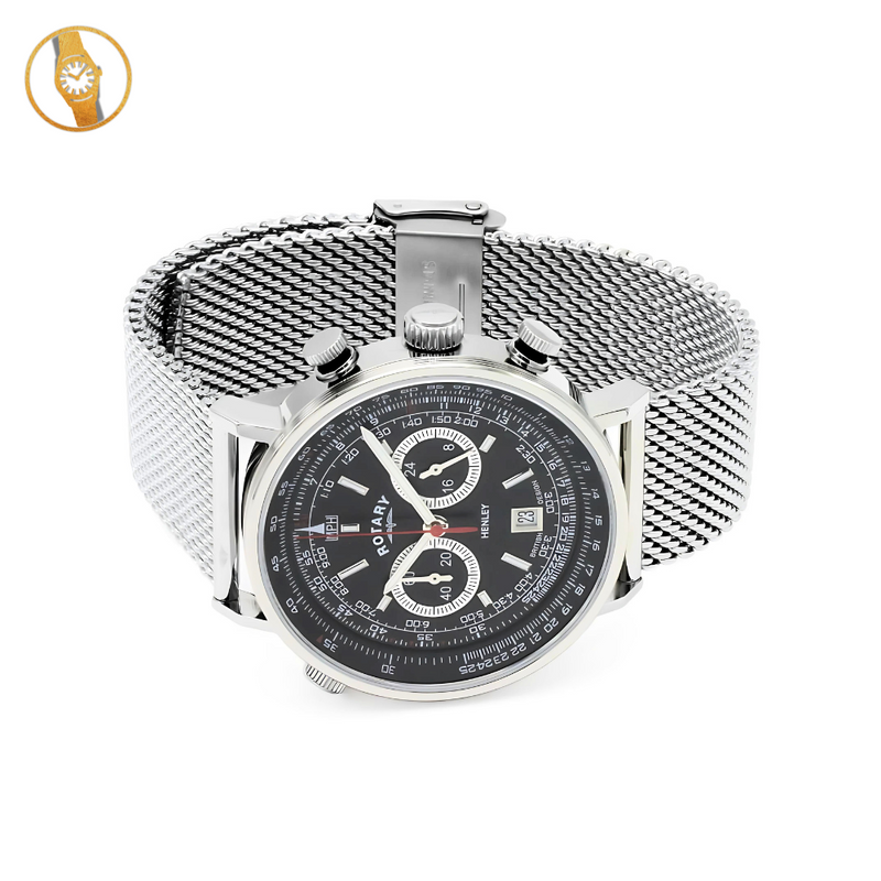 ROTARY Henley Pilot Sports Chronograph