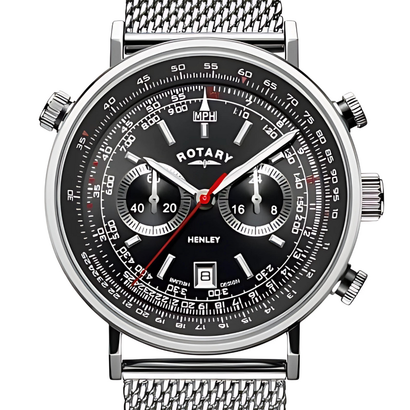 ROTARY Henley Pilot Sports Chronograph