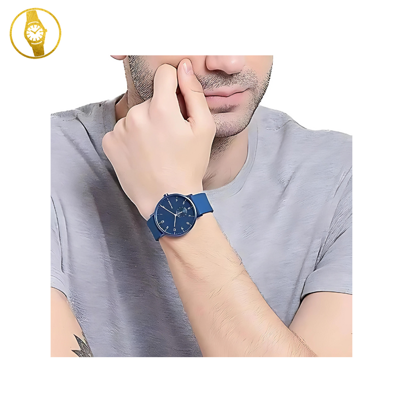 SKAGEN Aaren Kulor Blue minimalist style watch