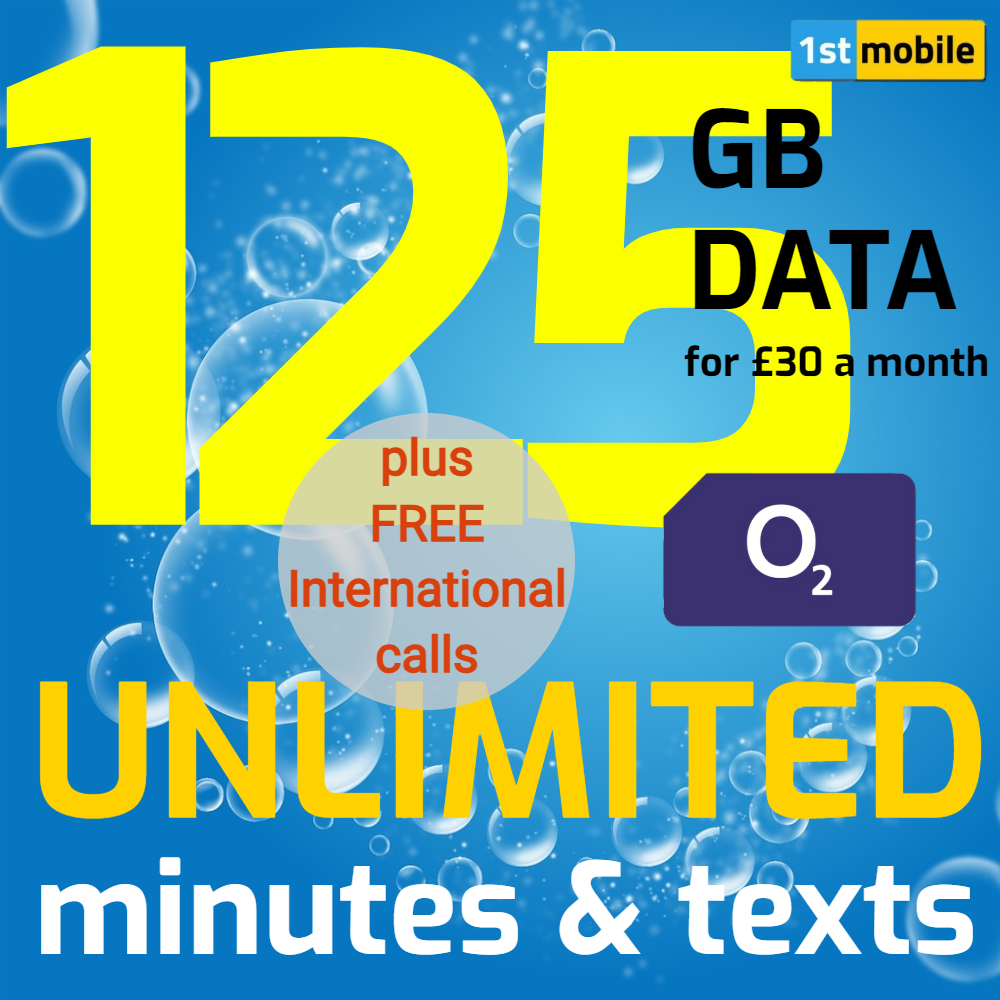 FREE O2 Sim Cards, Pay As You Go with UNLIMITED calls and texts and ...