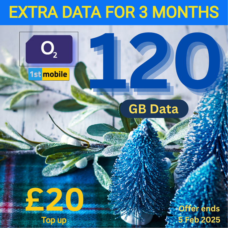 FREE O2 Big Bundle Pay As You Go Sim Cards, NOW WITH TRIPLE DATA